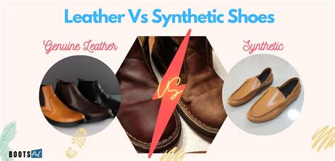 synthetic upper vs leather